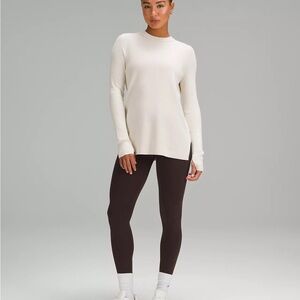 Lululemon cotton blend sweater women size 6 super soft